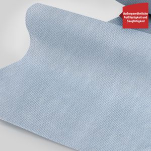 Produktbild für Putztuchrolle Wypall L10, 7200, Airflex-Technologie, blau