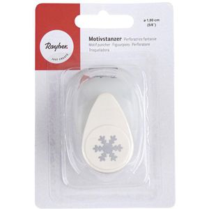 Produktbild für Motivstanzer Rayher 69013000 Schneeflocke, klein