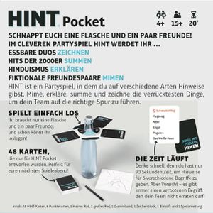 Produktbild für Kartenspiel Bezzerwizzer-Studio HINT Pocket