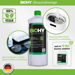 Produktbild für Ultraschallreiniger BiOHY 100% vegan