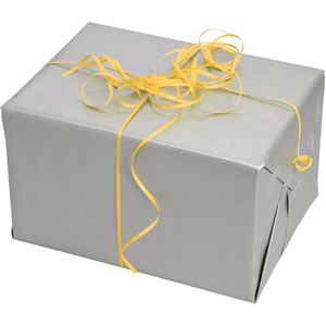 Produktbild für Geschenkband Präsent Cottonfield, gelb