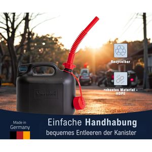 Produktbild für Auslaufrohr Hünersdorff Ausgießer PREMIUM Benzin, flexibel