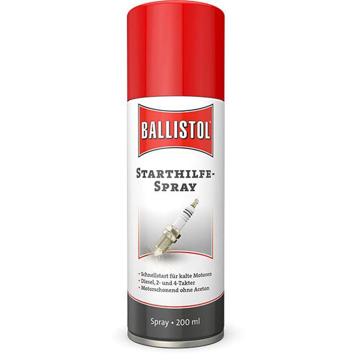 Ballistol Starthilfespray 25500, Startwunder, für Benzin- und  Dieselmotoren, 200ml – Böttcher AG