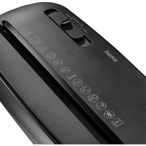 Produktbild für Aktenvernichter Hama 50581 Classic S61, schwarz