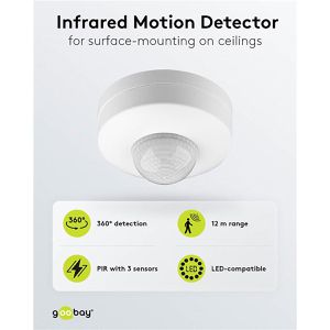 Produktbild für Bewegungsmelder Goobay 96007 PIR