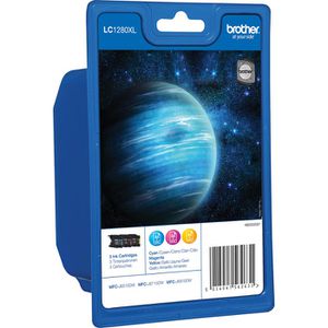 Tinte Brother LC-1280XLRBW Value Pack