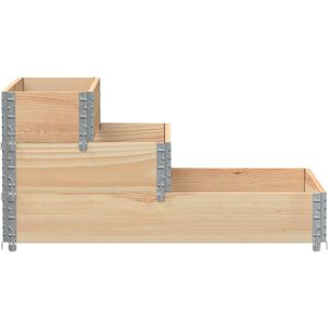 Produktbild für Palettenaufsatz vidaXL 4010309, natur, Holz