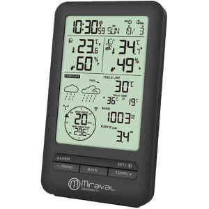 Produktbild für Wetterstation Miraval 4-MV0424, Funk, digital