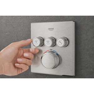 Produktbild für Duscharmatur GROHE Grohtherm SmartControl, 29126DC0,supersteel