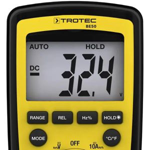 Produktbild für Multimeter Trotec 3510205250, BE50, digital, RMS