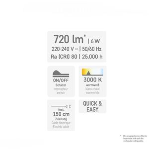 Produktbild für LED-Unterbauleuchte Müller-Licht Joy 40, warmweiß