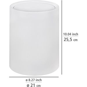 Produktbild für Mülleimer Wenko Atri, weiß
