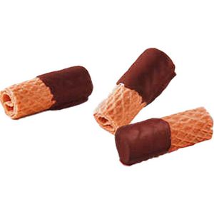 Produktbild für Waffeln JedenTag Schoko-Röllchen, Zartbitter