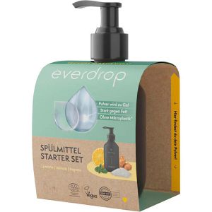 Spülmittel everdrop Limone Minze Ingwer, mikroplastikfrei