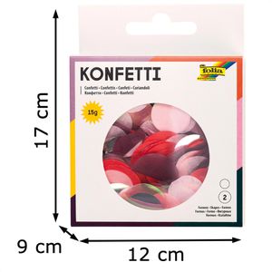 Produktbild für Konfetti Folia 45204, Pink Party, aus Seidenpapier