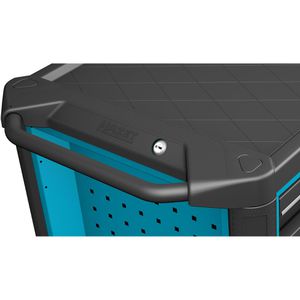 Produktbild für Werkzeugwagen Hazet Assistent 179N-7-RAL9005, leer