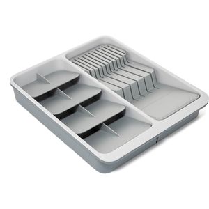 Produktbild für Besteckkasten JosephJoseph DrawerStore, grau, aus Kunststoff
