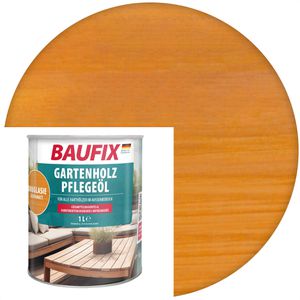 Produktbild für Holzöl Baufix Gartenholz-Pflegeöl, 1,0l