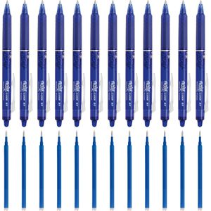 Produktbild für Tintenroller Pilot Frixion Ball Clicker 0.7 12+12