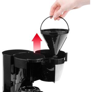 Produktbild für Kaffeemaschine Cloer 5019, mit Glaskanne