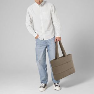 Produktbild für Einkaufstasche BagBase Quilted Tote BG701, olivgrün