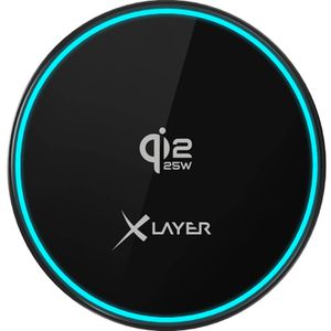 Produktbild für Handyhalterung XLayer Wireless Qi2.2, 221145, für Auto