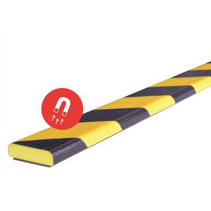 Produktbild für Schutzprofil Knuffi Typ F, Rechteck, PF-5002, magnetisch