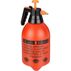 Drucksprüher Relaxdays orange, 3 Liter