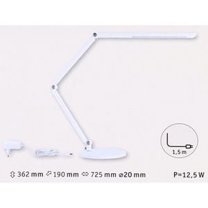 Produktbild für Schreibtischlampe Paulmann FlexBar, weiß, LED, dimmbar