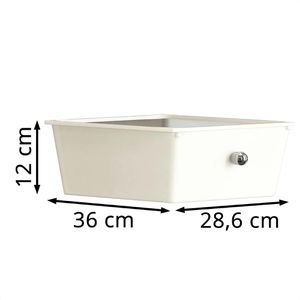 Produktbild für Schubladenwagen vidaXL 320399, mit 4 Schubladen