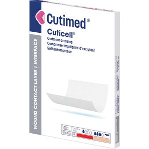 Produktbild für Wundgaze Cutimed Cuticell, steril