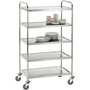 Produktbild für Servierwagen Bartscher TS501, 300065, silber, aus Edelstahl