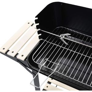 Produktbild für Holzkohlegrill vidaXL 45367, Grillwagen mit Rädern