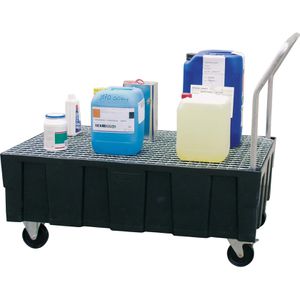 Produktbild für Auffangwanne CEMO 250/2 mobil, 8286, aus Polyethylen