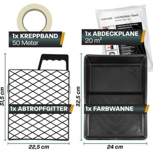 Produktbild für Malerset Hinrichs 12-teilig