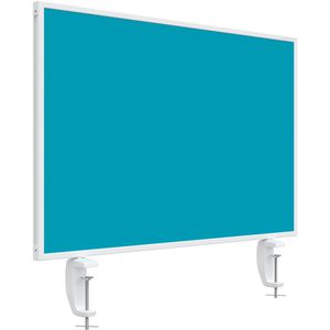 Produktbild für Tischtrennwand Magnetoplan VarioPin, 1108004, türkis