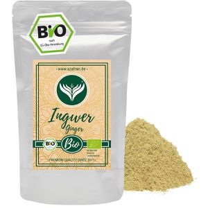 Ingwer Azafran im wiederverschließbaren Beutel, BIO