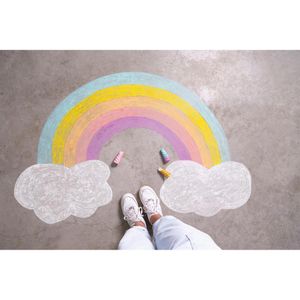 Produktbild für Kreide Folia Einhorn, 5 Stück