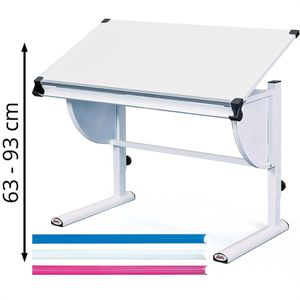 Kinderschreibtisch Inter-Link Milo 3 in 1, aus Holz / Metall