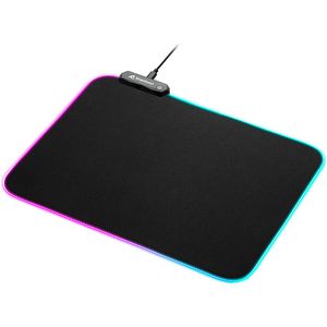 Produktbild für Mauspad Sharkoon 1337 RGB V2 360, schwarz