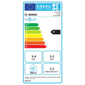 Produktbild für Klimagerät Bosch Cool 5100, 12000 BTU/h