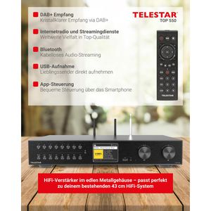 Produktbild für DAB-Tuner Telestar Top 550 DAB+