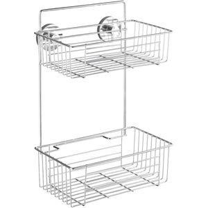 Duschablage Wenko Bari Vacuum-Loc, verchromt