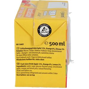Produktbild für Saft Durstlöscher Apfel, Orange, Zitrone