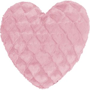 Sofakissen Magma-Heimtex Fluffy Hearts, rosa