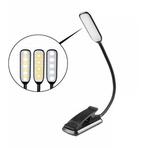 Produktbild für Leselampe Infitronic IN9LEDNLPRO2B, mit Klemme