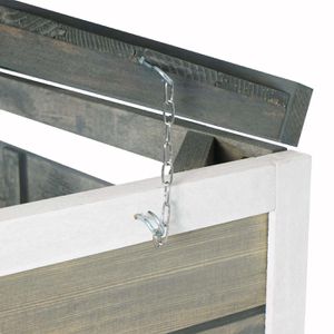 Produktbild für Mülltonnenbox Mendler HWC-H74, Holz