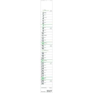 Produktbild für Streifenkalender Korsch Grün Recycling Edition Natur XXL