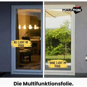 Produktbild für Fensterfolie Marapon M9020MS silber, selbsthaftend