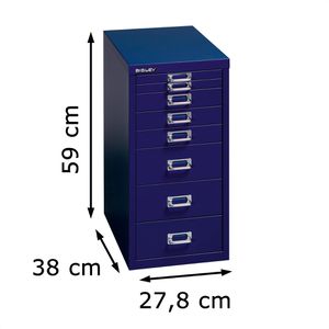Produktbild für Schubladenschrank Bisley MultiDrawer, aus Metall